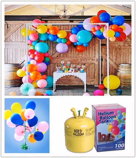 22,3 л стальной сварочный гелевый пустой цилиндр для воздушных шаров с газом гелием