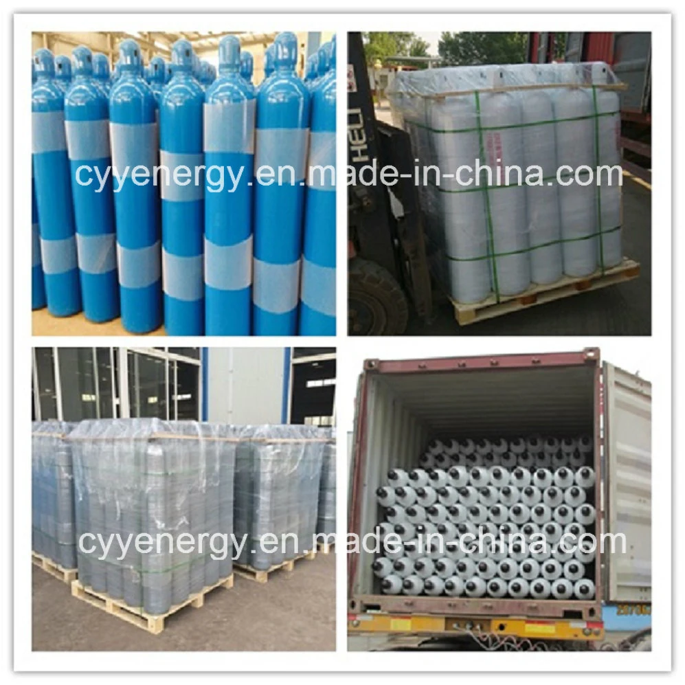 30L High Pressure Oxygen Nitrogen Argon Carbon Dioxide Seamless Steel Welding Gas Cylinder