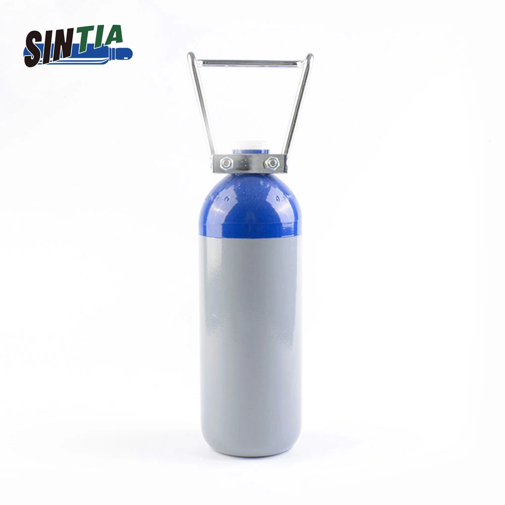 China Manufacturer ISO9809-3 2.67L 150bar Oxygen CO2 Argon Gas Cylinders for Sale