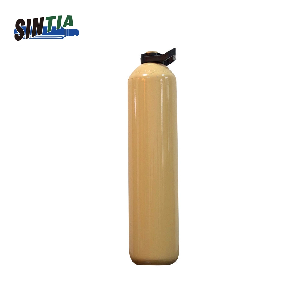 Seamless 2-40L Acetylene/Nitrogen/Oxygen/CO2/Argon Empty Gas Cylinder Oxygen Cylinder for Hospital