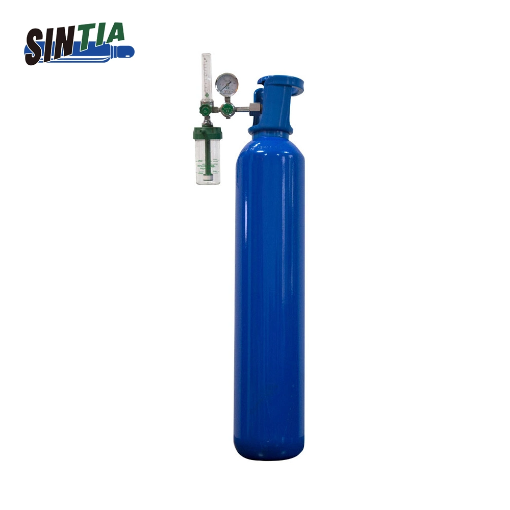 Gas Cylinder High Pressure Seamless Steel 8L CO2 Gas Cylinder for Industrial and Medical