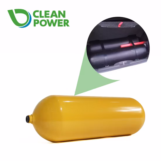 Горячие продажи 90L CNG бесшовные стальные газовые баллоны 200bar для использования в автомобиле со стандартом ISO11439 /ECR 110