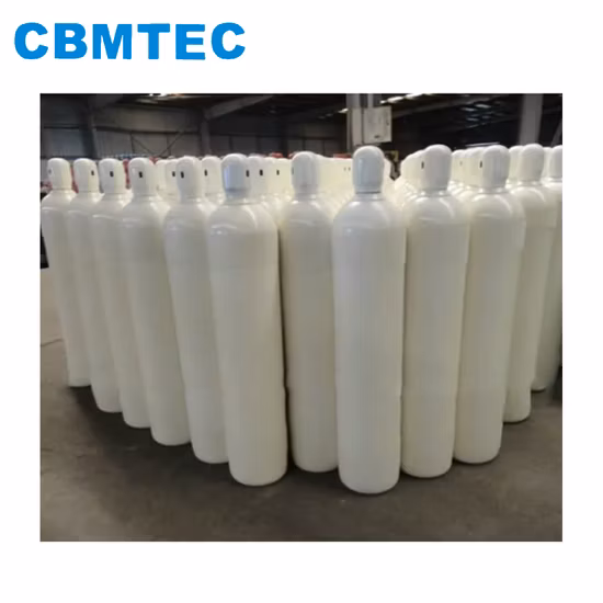 Стальные кислородные баллоны 40 л для газовых установок O2